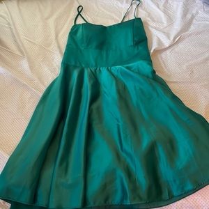 B. Darlin Green Homecoming Dress